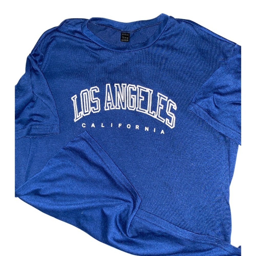 SHEIN • Deep Blue Tee